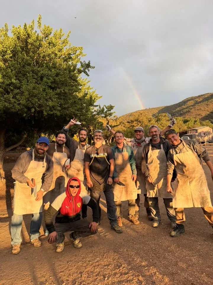 Grupo de un encuentro de herrería